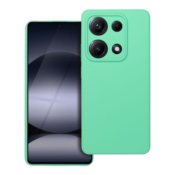 Futerał do Xiaomi Redmi Note 14S Silicone 2mm miętowy