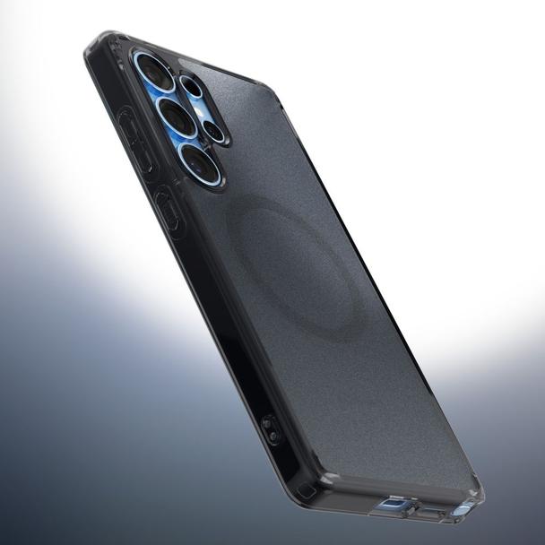 SPIGEN futerał ULTRA HYBRID MAG kompatybilny z MagSafe do SAMSUNG S25 Edge frost black