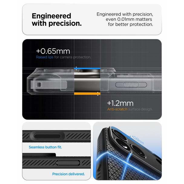 SPIGEN futerał LIQUID AIR do IPHONE 18 Pro / 17 Pro matte black