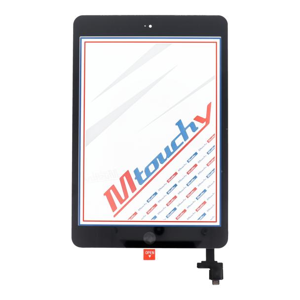 MUSTTBY Ekran dotykowy + taśma klejąca + Home do iPAD mini 1 (czarny)