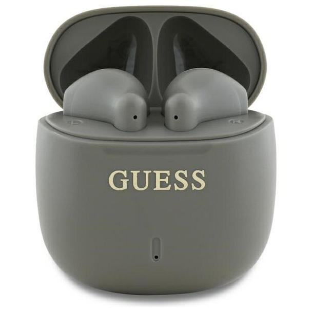 GUESS słuchawki bezprzewodowe bluetooth TWS GUTWSJ14ESGE (Printed Classic Logo) taupe