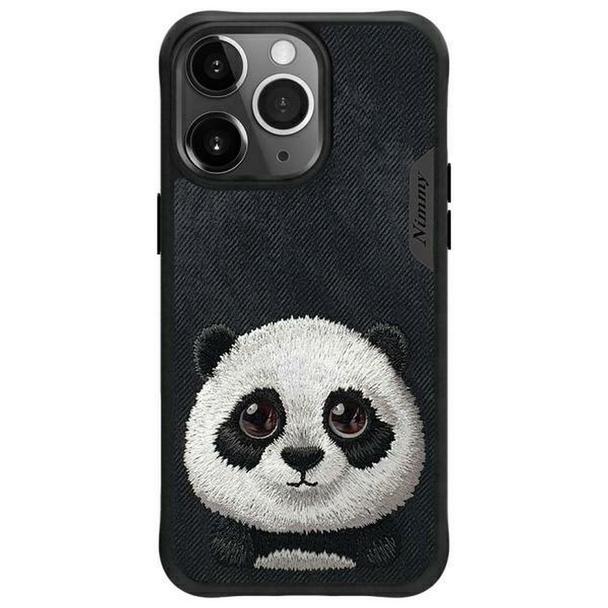 NIMMY futerał BIG EYED PET 2.0 Panda do IPHONE 15 Pro Max czarny