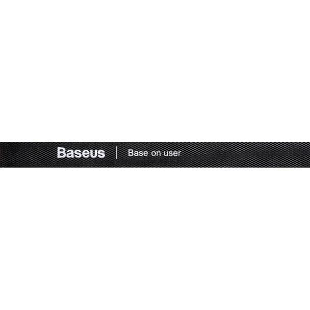BASEUS taśma rzepowa organizer do kabli ACMGT-E01 1 m czarna