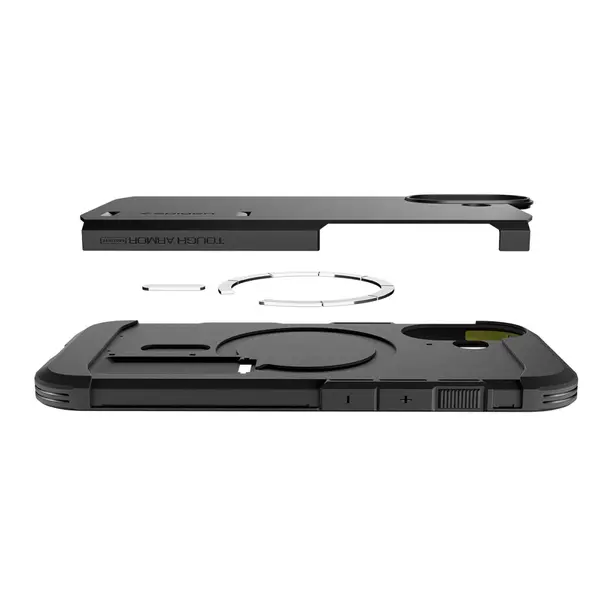 SPIGEN futerał TOUGH ARMOR MAG kompatybilny z MagSafe do IPHONE 17 black