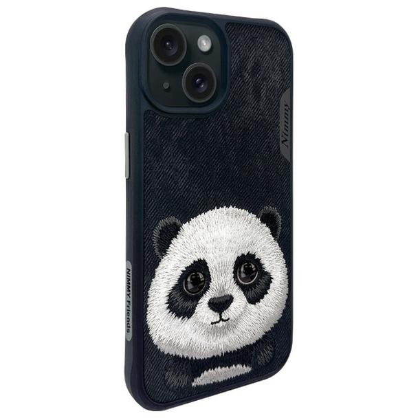 NIMMY futerał BIG EYED PET 2.0 Panda do IPHONE 15 czarny