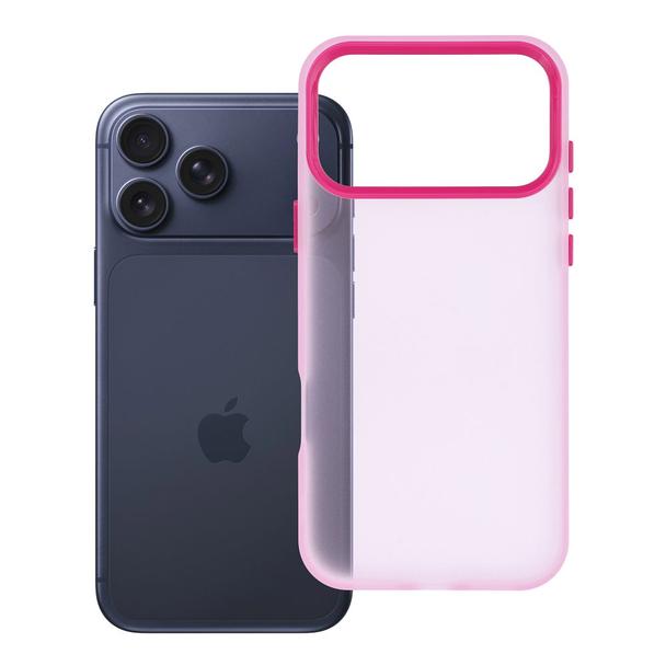 Etui na iPhone 17 Pro Max / 18 Pro Max (low camera edge) Sappy różowe