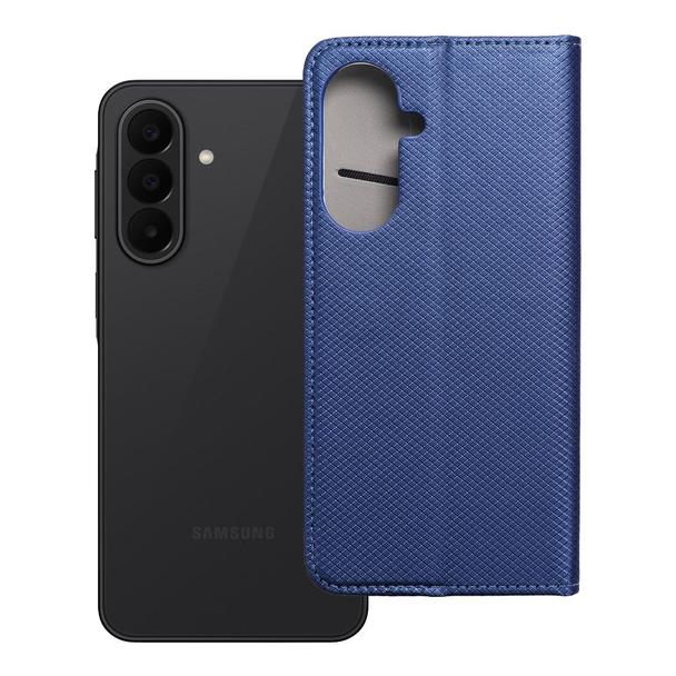 Etui z klapką na Samsung A27 Smart Case Book granatowe