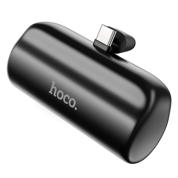 Powerbank Hoco 5000 mAh 2A z wbudowanym złączem USB C J106 czarny