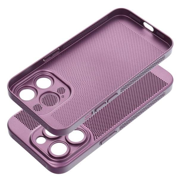 Futerał BREEZY do IPHONE 15 Pro fioletowy