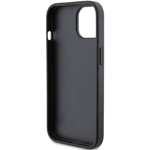 KARL LAGERFELD futerał do IPHONE 15 KLHCP15SPQKPMK (Quilted Pattern) czarny