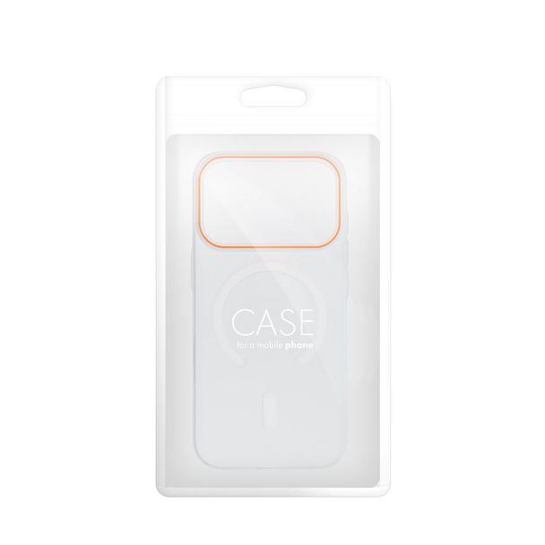 Etui na iPhone 18 Pro / 17 Pro Go Orange zgodne z MagSafe transparentne