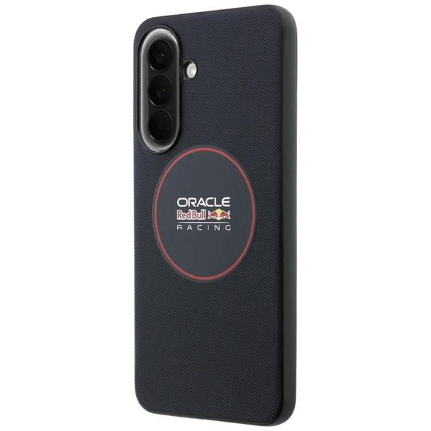 RED BULL futerał do SAMSUNG A57 RBHCA5724PUILVR (Meshed PU Red Ring & Metal Buttons) granatowy