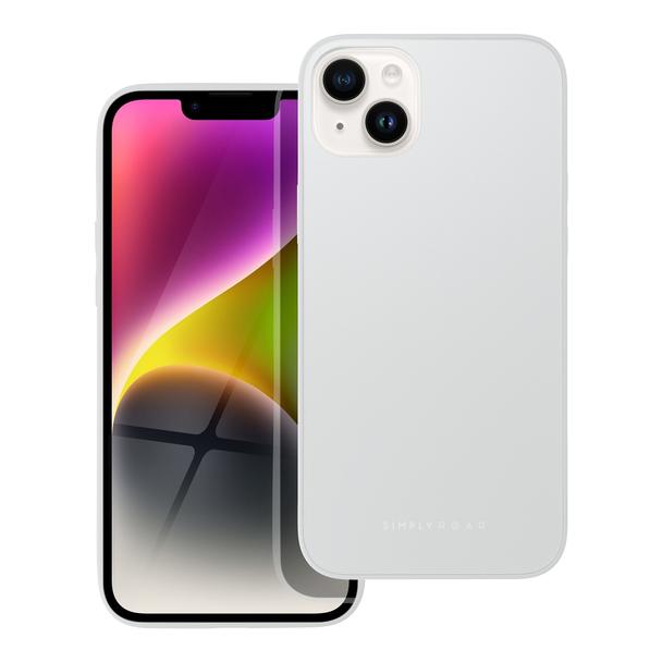 ROAR futerał MATTE GLASS do IPHONE 14 Plus stalowy