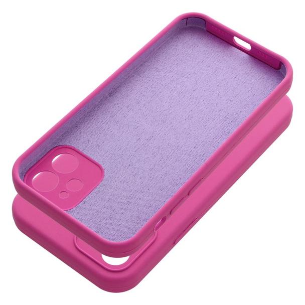 Futerał do iPhone 12 Silicone 2mm różowy