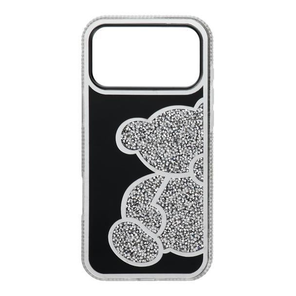 Futerał do iPhone 17 PRO MAX Teddy Bear srebrny