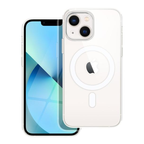 Futerał do iPhone 13 MINI Clear Mag Cover (STR) zgodny z MagSafe transparentny