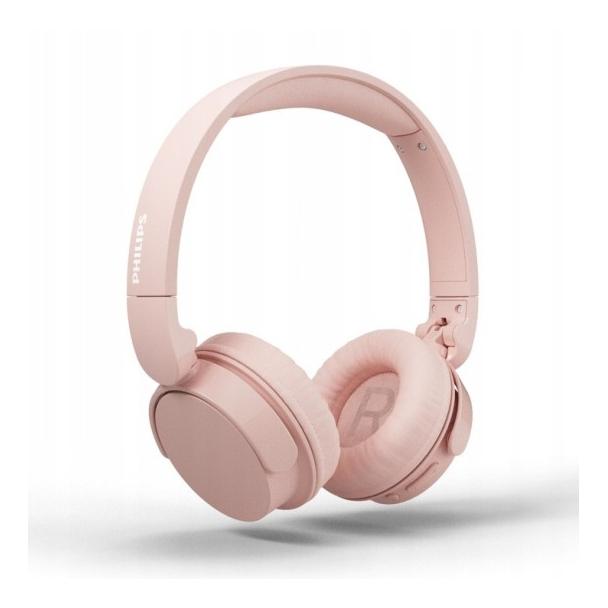 Słuchawki bezprzewodowe nauszne Philips TAH4209PK/00 różowe