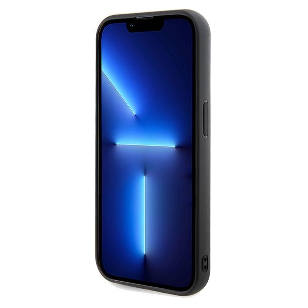 GUESS futerał do IPHONE 14 Pro GUHCP14LPMSDGSK (Disco Metal Script) czarny
