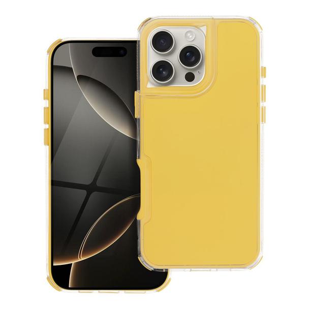 Futerał do iPhone 16 PRO MAX Matrix żółty