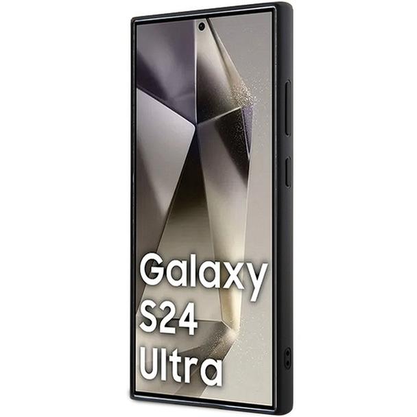 KARL LAGERFELD futerał do SAMSUNG S24 Ultra KLHCS24L3DRKINK (3D RUBBER IKONIK NFT) czarny