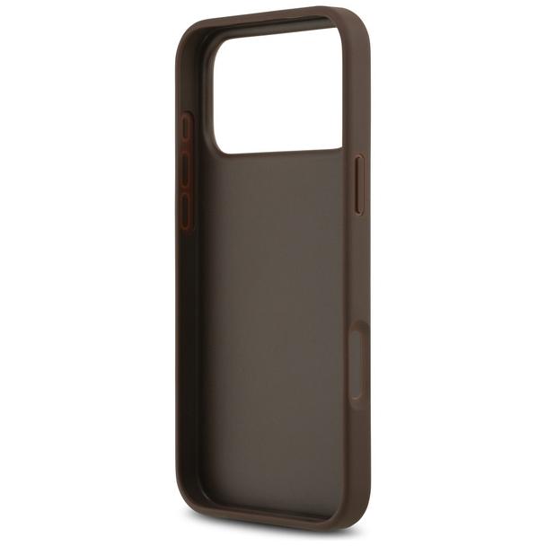 GUESS futerał do IPHONE 17 Pro Max GUHCP17XP4TPW (4G Double Card Triangle) złoty