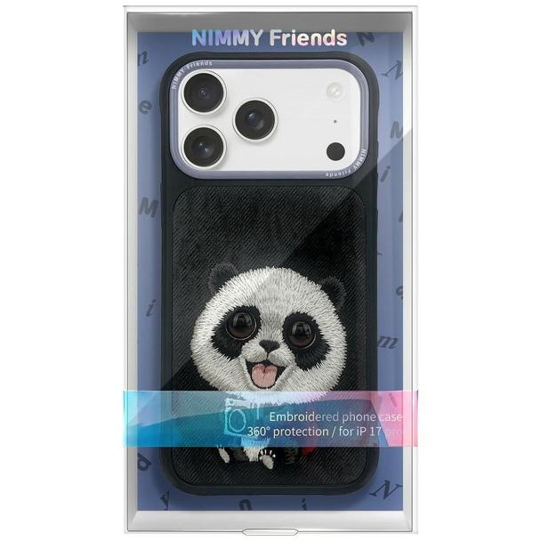 NIMMY futerał BIG EYED GIANT PANDA do IPHONE 18 Pro Max/17 Pro Max czarny
