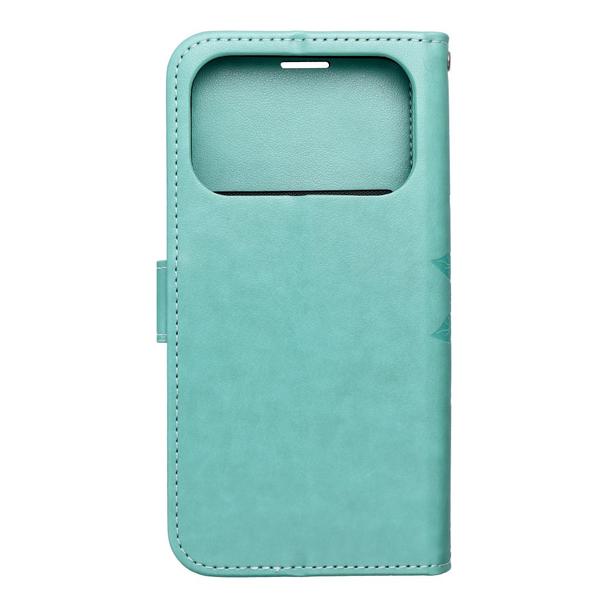 Etui z klapką na iPhone 17 PRO Mezzo Book mandala zielone