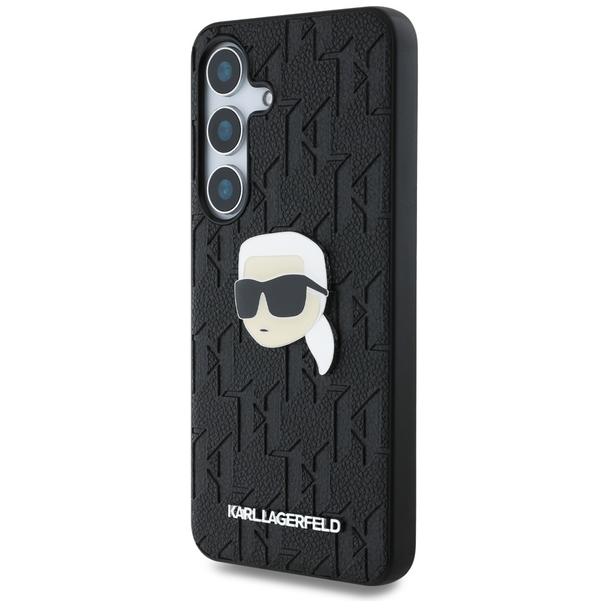 KARL LAGERFELD futerał do SAMSUNG S25 KLHCS25SPGKLKIPK (PU Monogram K. Head Pin) czarny