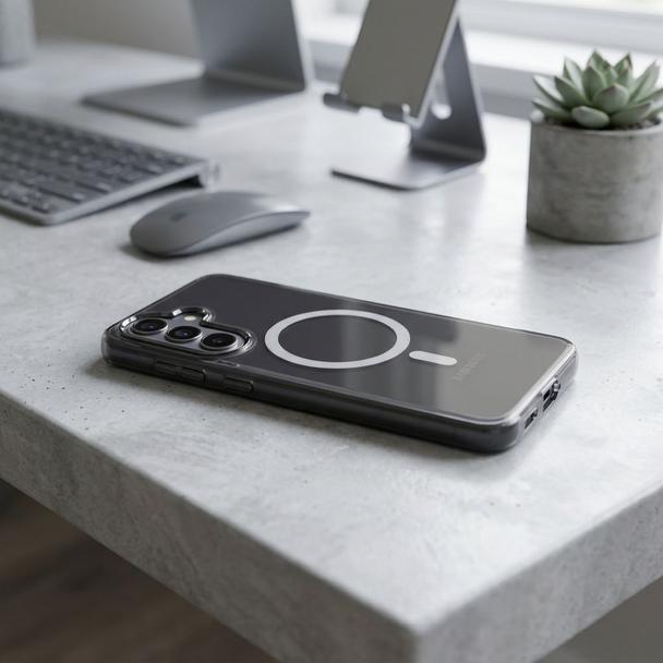 ROAR futerał MAG BUMPER kompatybilny z MagSafe do SAMSUNG A37 biały