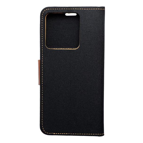 Etui z klapką na Xiaomi Redmi NOTE 13 5G Canvas Book czarne