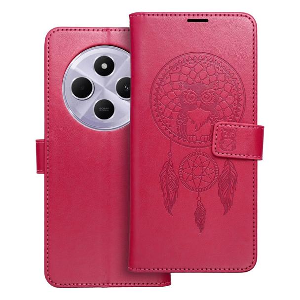 Etui z klapką Mezzo Book na Xiaomi Redmi 14C łapacz snów magenta