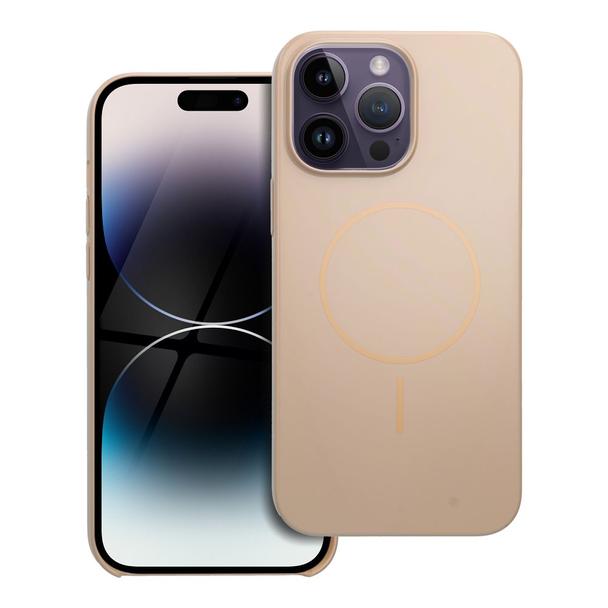 Etui na iPhone 14 PRO MAX  Glossy Mag Cover zgodny z MagSafe złote