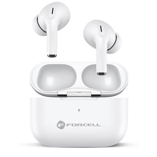 Słuchawki bezprzewodowe douszne Forcell F-Audio Master Pro TWS białe 0INT