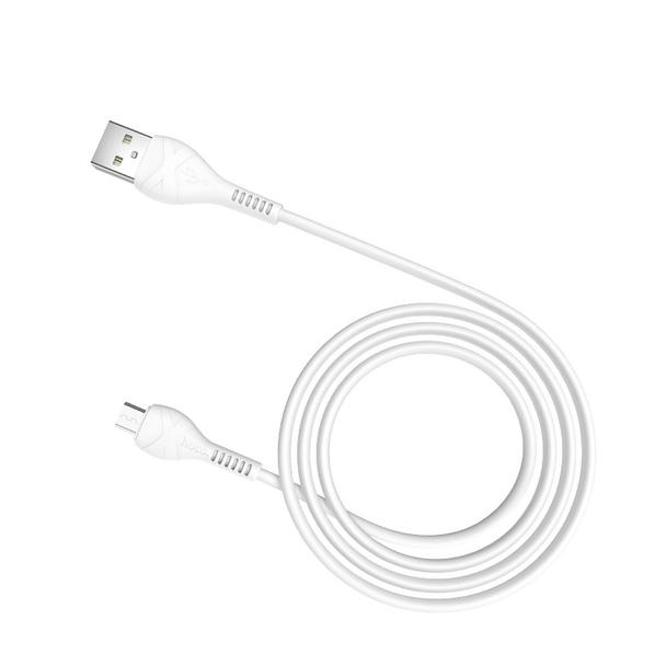 Kabel USB A do Micro USB Hoco 1 m X37 biały