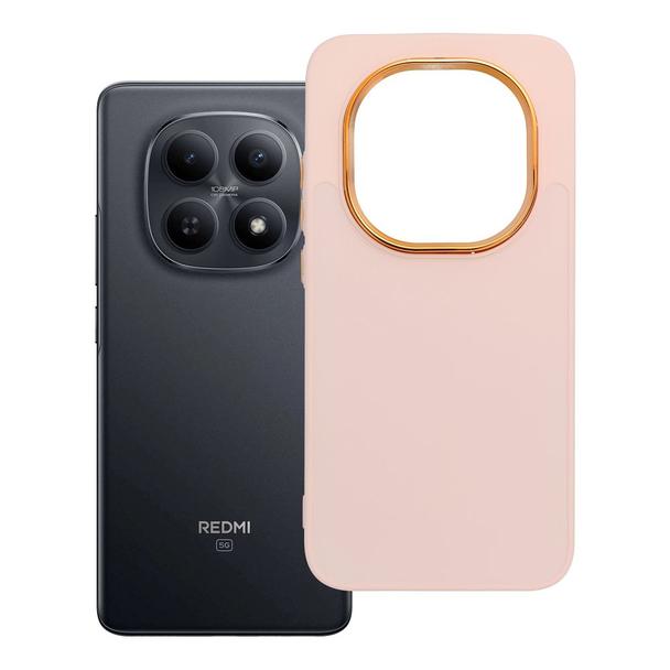 Etui na Xiaomi Redmi Note 15 PRO 5G Frame pudrowy róż