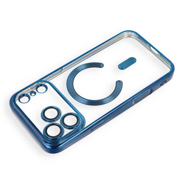Etui na iPhone 18 Pro / 17 Pro Electro Mag Cover zgodne z MagSafe granatowe