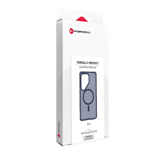 Etui na Samsung S26 ULTRA Forcell F-Protect BumperX Premium zgodne z MagSafe granatowe 0INT