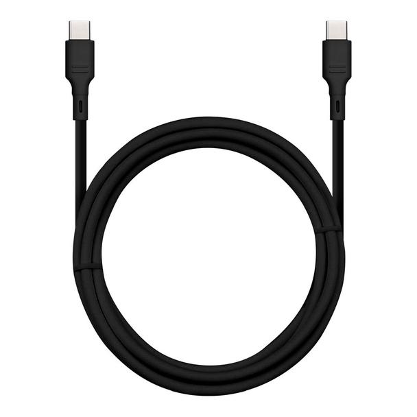 Kabel USB C do USB C Blue Star 3A 60W 1 m DC-001CC3.0 czarny