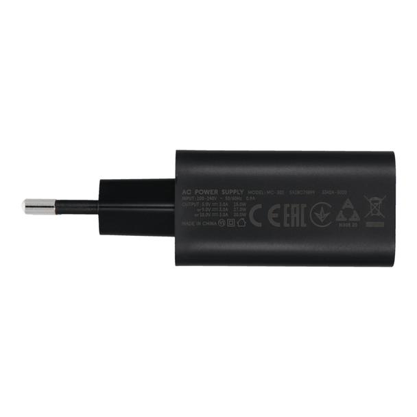 MOTOROLA oryginalna ładowarka sieciowa Typ C 30W MC302 czarna bulk