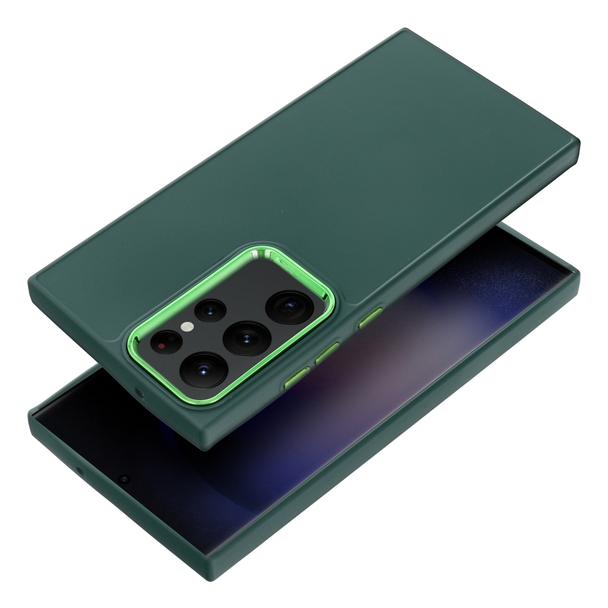 Futerał do Samsung S22 ULTRA Frame zielony