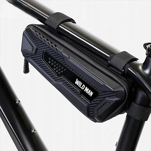 WILDMAN sakwa rowerowa pod ramę na zamek 1L M40 czarna