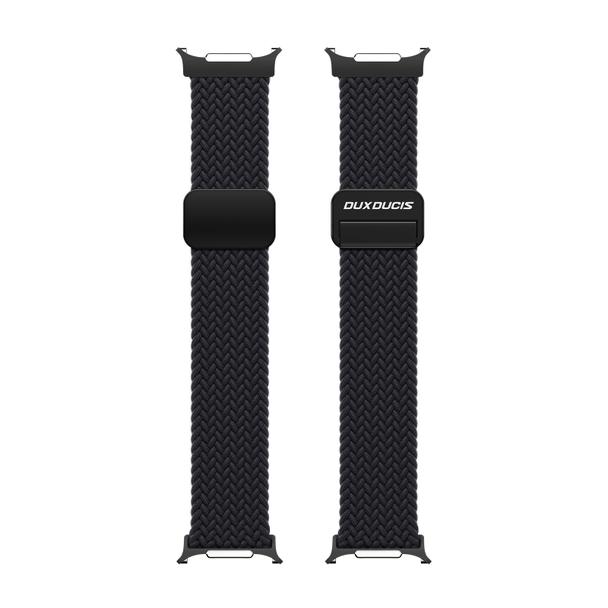 DUX DUCIS pasek MIXTURE PRO pleciony do Samsung Watch 47 mm czarny