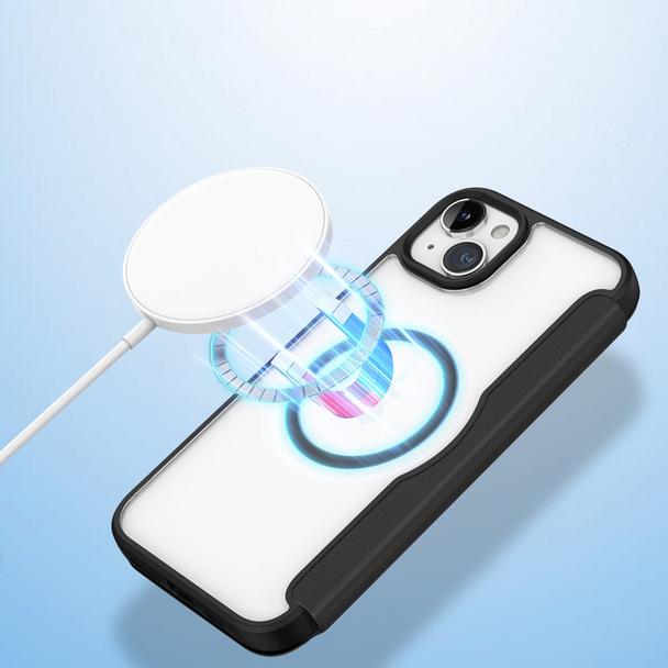 DUX DUCIS kabura SKIN X PRO kompatybilna z MagSafe do IPHONE 15 Plus czarna