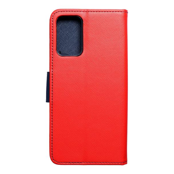 Kabura FANCY Book do SAMSUNG A72 LTE ( 4G ) czerwono granatowy
