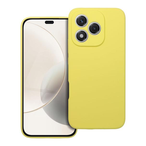 Futerał do Honor 400 LITE Silicone 2mm żółty