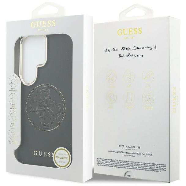 GUESS futerał do SAMSUNG S26 Ultra GUHMS26L5PG4SRGK (Perforated Logo MagSafe) czarny