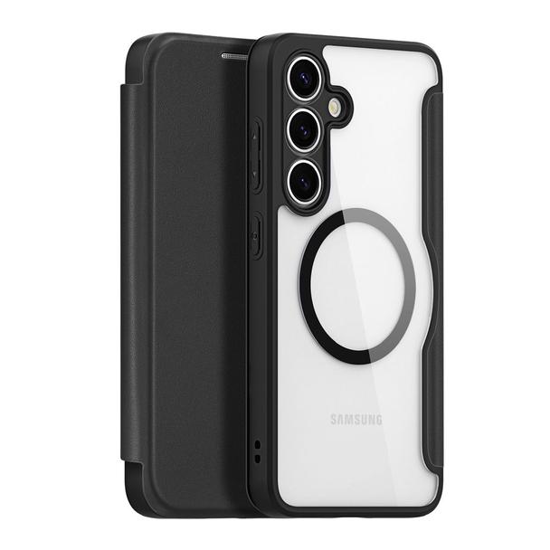 DUX DUCIS kabura SKIN X PRO kompatybilna z MagSafe do SAMSUNG S25 czarna