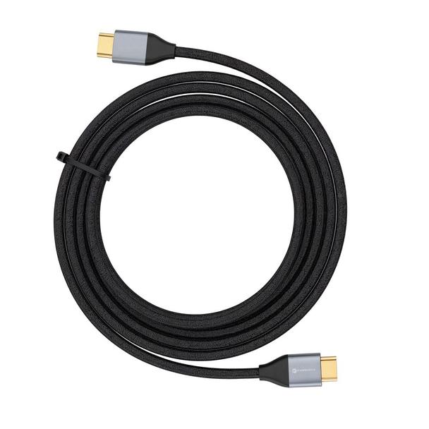 Kabel Display Port do Display Port 2.1 Forcell 16K 60Hz/8K 120Hz/4K 240Hz - High Speed, HDR, Ethernet, G-SYNC/FreeSync, 80Gbps, 2 m czarny