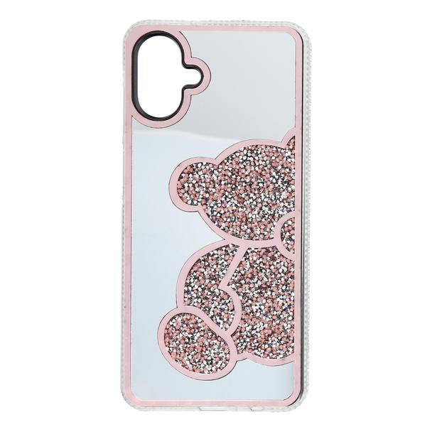 Etui na Samsung A07 / A08 Teddy Bear różowe