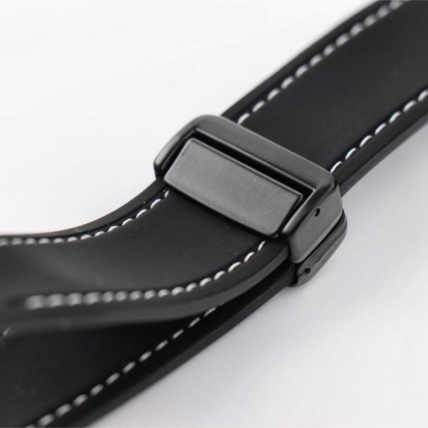 Pasek do zegarka 22 mm Titmo Strap S7 silicone czarny
